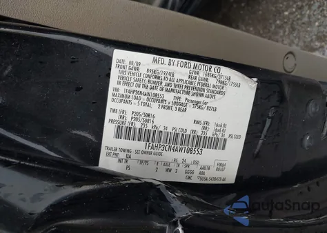 2010 Ford Focus Se из США, поврежденный, VIN 1FAHP3CN4AW108553